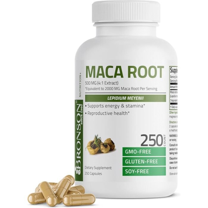 Energy & stamina support – Bronson Maca Root