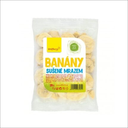 Lack of convenient healthy snacks - Freeze-dried bananas 20g Wolfberry