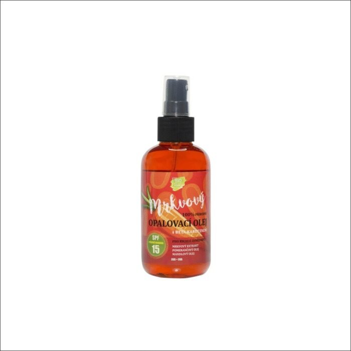 Mild sunburn and UV damage - NATURAL SUNSCREEN CARROT OIL SPF 15 150 ml VIVACO