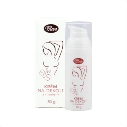 Сухая и обезвоженная кожа на зоне декольте — PLEVA Decollete cream with honey