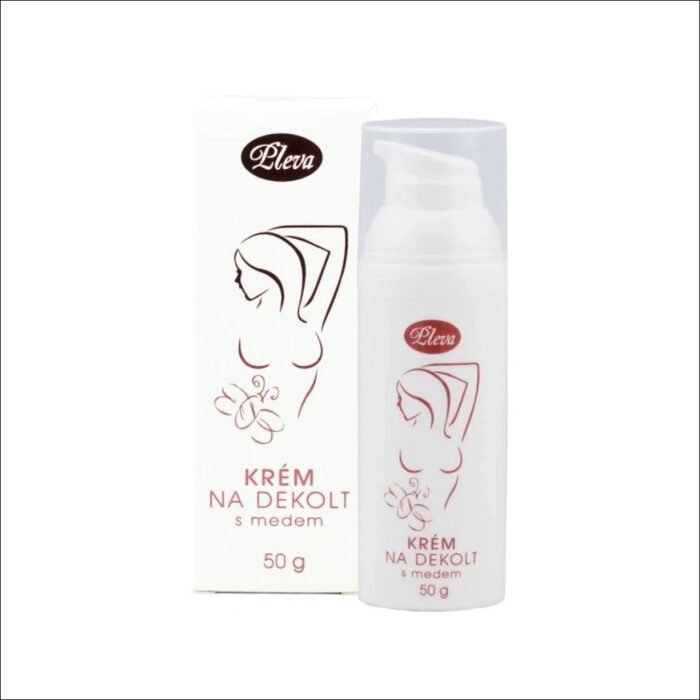Сухая и обезвоженная кожа на зоне декольте — PLEVA Decollete cream with honey