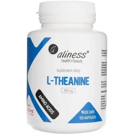 Снижение стресса и беспокойства – Aliness L-Theanine 200mg,