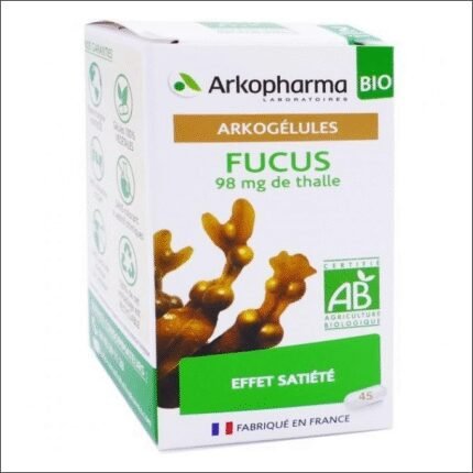 Contrôle naturel de l'appétit et gestion saine des envies – Fucus Satiété Bio Arkopharma