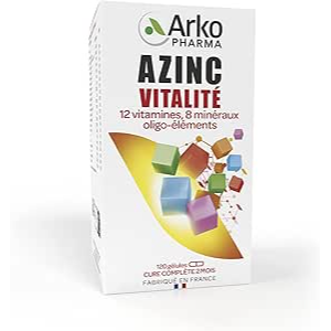 Reduction of fatigue and weakness - Arkopharma Azinc Vitality,