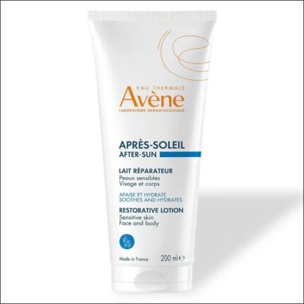 Piel quemada e irritada por el sol – Avène After Sun Repair Milk for Sensitive Skin