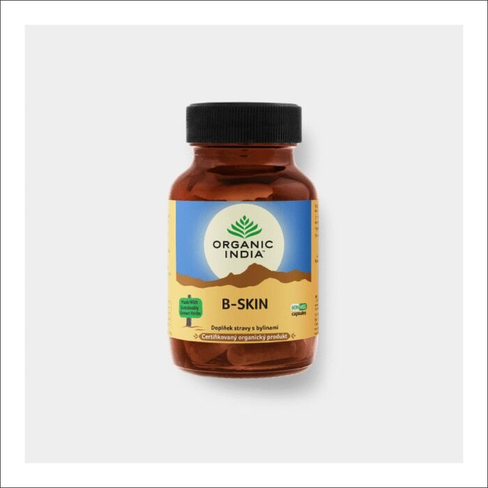 Акне и кожные пятна - B-skin 60 capsules Organic India