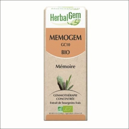 Circulación cardiovascular deficiente - Bioconcentrate of hawthorn Aubépine Gemmo Bio Concentré HERBALGEM 30 ml