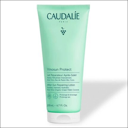 Redness and irritation after sun exposure – Caudalie Vinosun Protect After-Sun Repairing Lotion