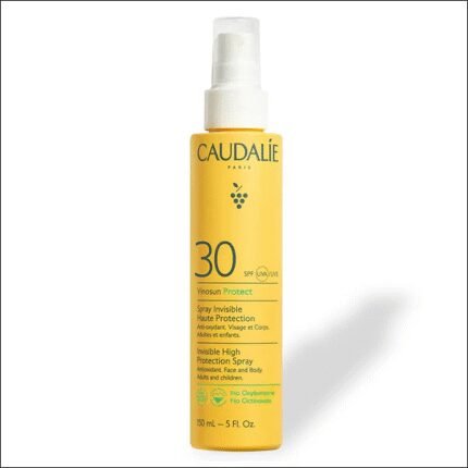Sunburn and UV damage - Caudalie Vinosun Protect Invisible High Protection Spray SPF30