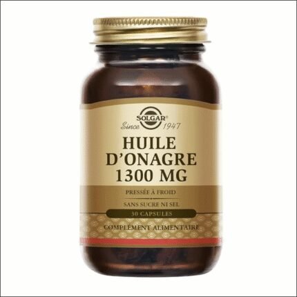 Harmonie hormonale et bien-être féminin – Huile d'onagre Solgar
