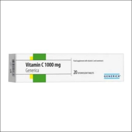 Système immunitaire faible - Generica Vitamin C 1000mg 20 tablets