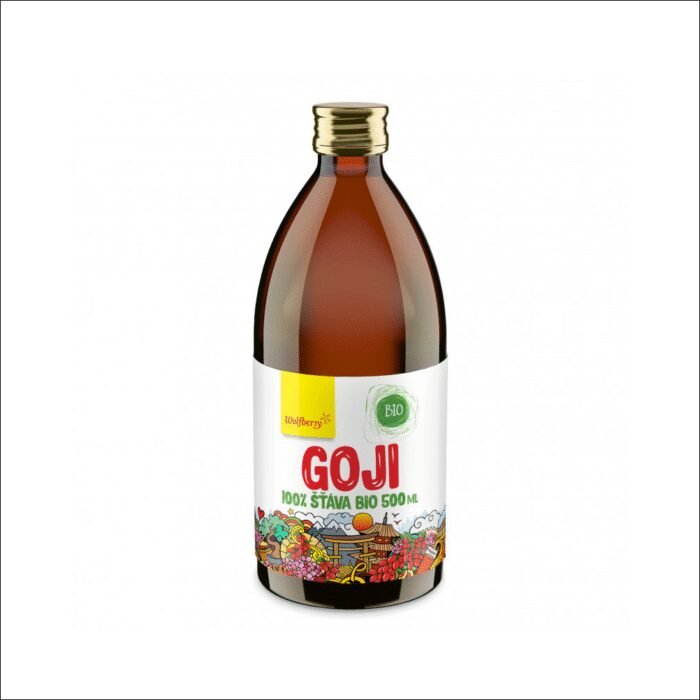 Weak immune system - Goji juice ORGANIC 500 ml Wolfberry