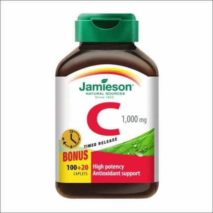 Low immune function - Jamieson Vitamin C 1000mg Time Release 120 Tablets