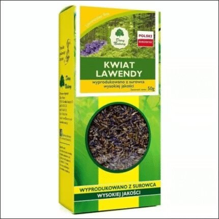 Stress and anxiety - Lavender - Lavender flower, 50 g. Gifts of Nature