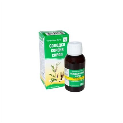 Cough and throat irritation - Licorice root syrup 100 ml TERNOPHARM