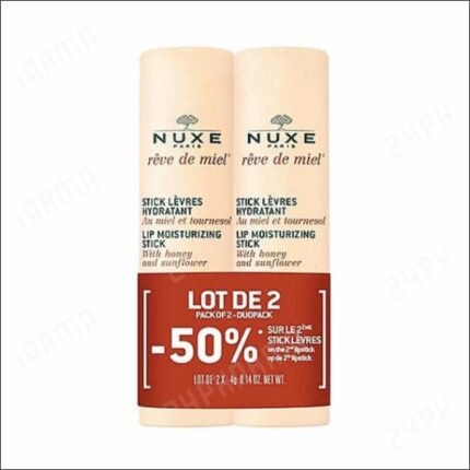 Dry and chapped lips - Moisturizing lip pencil Nuxe Rêve de Miel 2x4g