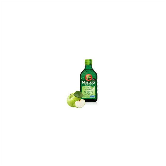 Deficiency of omega-3 fatty acids (EPA and DHA) in the diet - Möller's Omega 3 Apple 250 ml