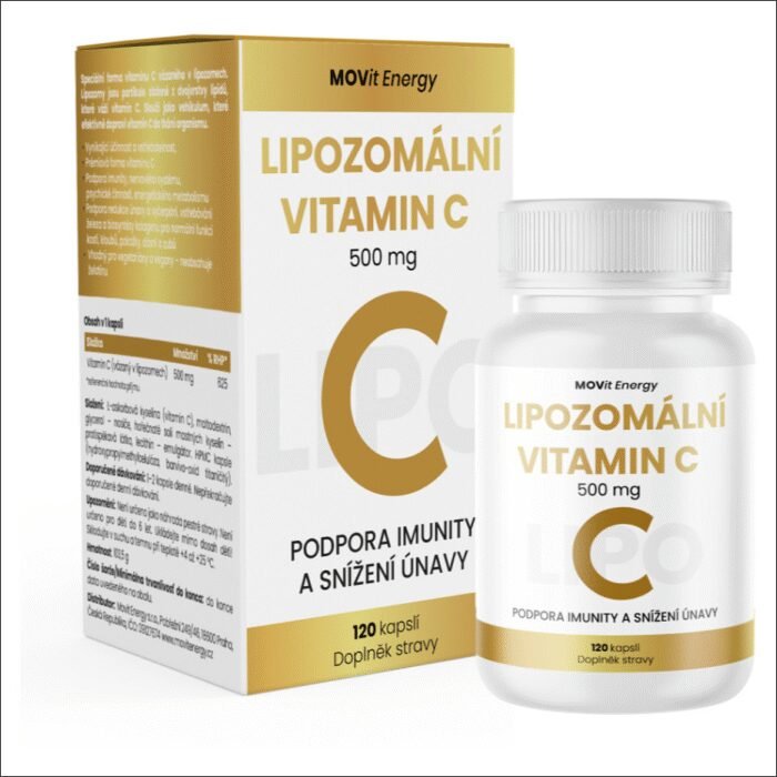 Low immune function – MOVit Liposomal Vitamin C 500 mg 120 capsules