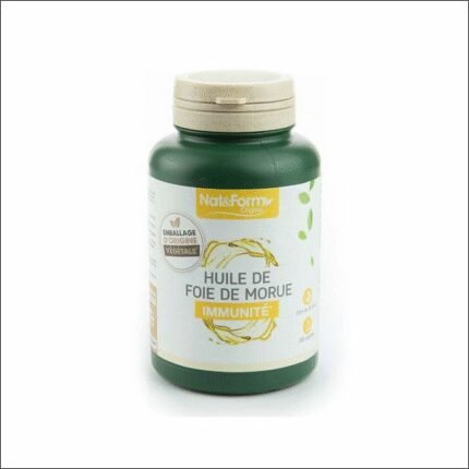 Huile de foie de morue Nat&Form : un apport d'oméga-3 et un soutien pour le bien-être des articulations