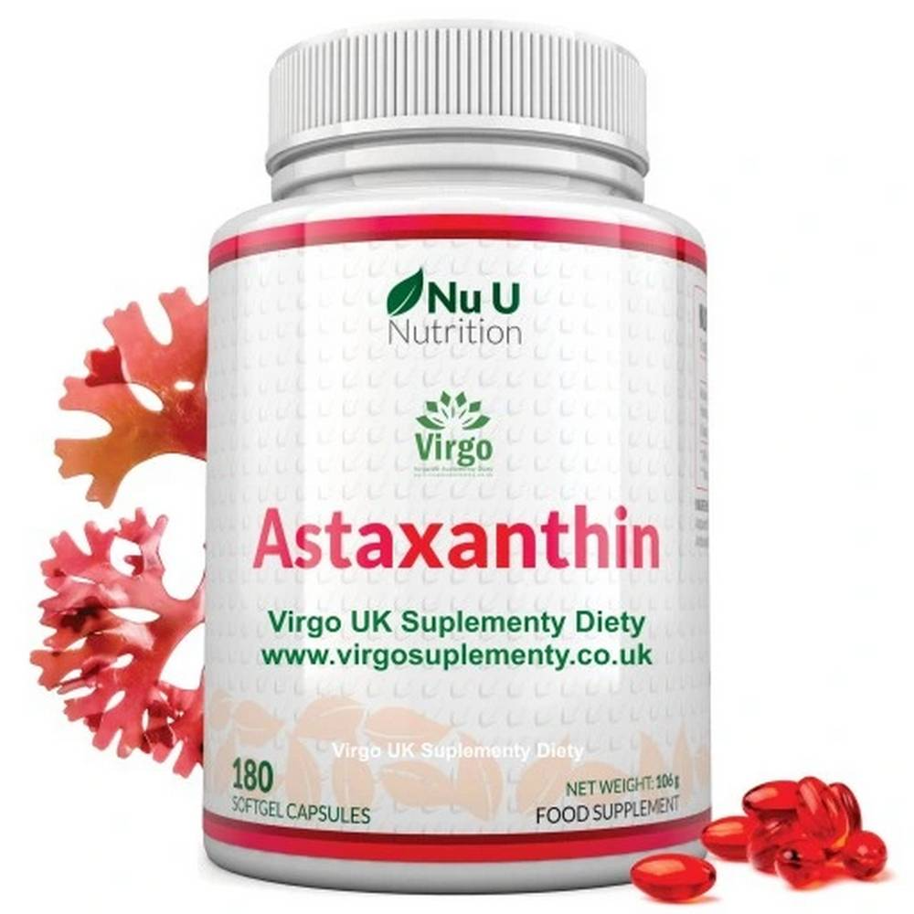 nu u astaxanthin 12mg 180 Антиоксидантная защита – Nu U Astaxanthin 12mg,