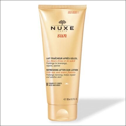 Sun-exposed and dehydrated skin – Nuxe Refreshing After-Sun Lotion for Face and Body
