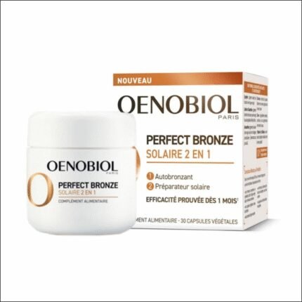 Uneven or poor tanning - OENOBIOL Perfect Bronze Solaire 2 EN 1 30 capsules for tanning