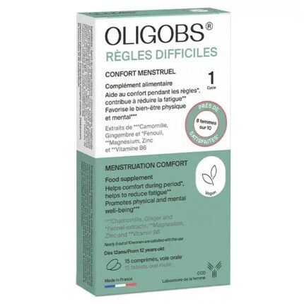 Reduces menstrual pain and cramps – Oligobs Difficult Periods Menstrual Comfort,