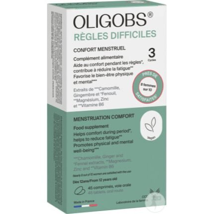 Reduces menstrual pain and cramps – Oligobs Difficult Periods Menstrual Comfort,