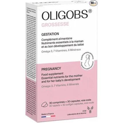 Support of normal pregnancy course - Oligobs Pregnancy 30 tabs + 30 caps,