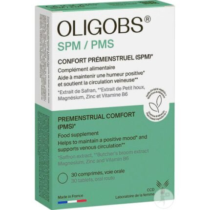 Provides emotional comfort and reduces irritability - Oligobs SPM Premenstrual Comfort,
