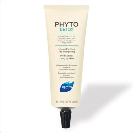 Избыточное выделение кожного сала и жирная кожа головы - Phyto Detox Pre-Shampoo Purifying Mask