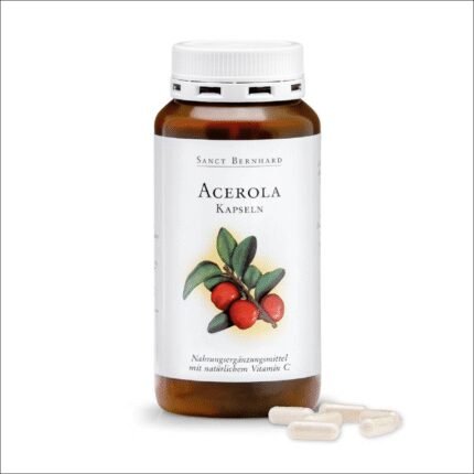Fonction immunitaire faible – Sanct Bernhard Acerola Vitamin C 300 Capsules