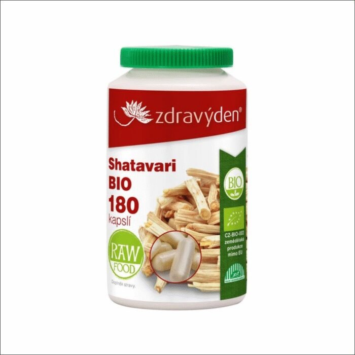 Déséquilibre hormonal - Shatavari BIO 180 capsules Healthy Day