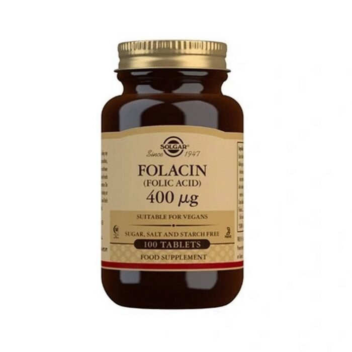 Здоровье клеток – Solgar Folacin (Folic Acid) 400 mcg,