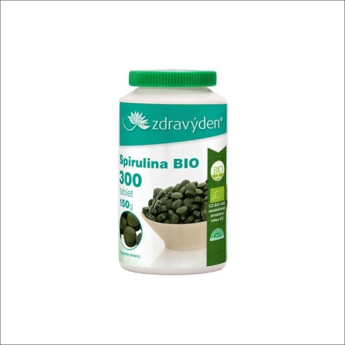 Ослабленная иммунная система – Spirulina 300 tbl - 150g - Healthy Day