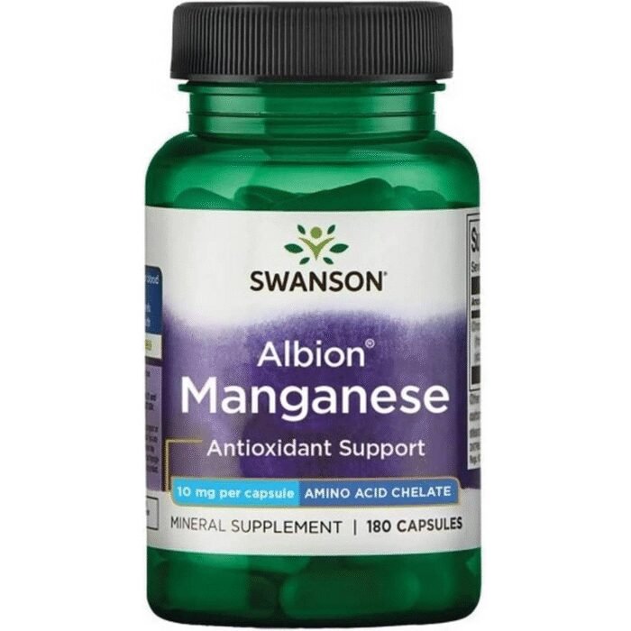 Apoyo a la salud ósea – SWANSON ALBION MANGANESE 10MG,