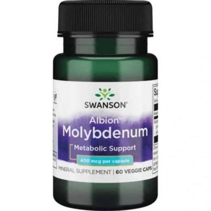 Support for Sulfur-Containing Amino Acid Metabolism – SWANSON Albion Molybdenum,