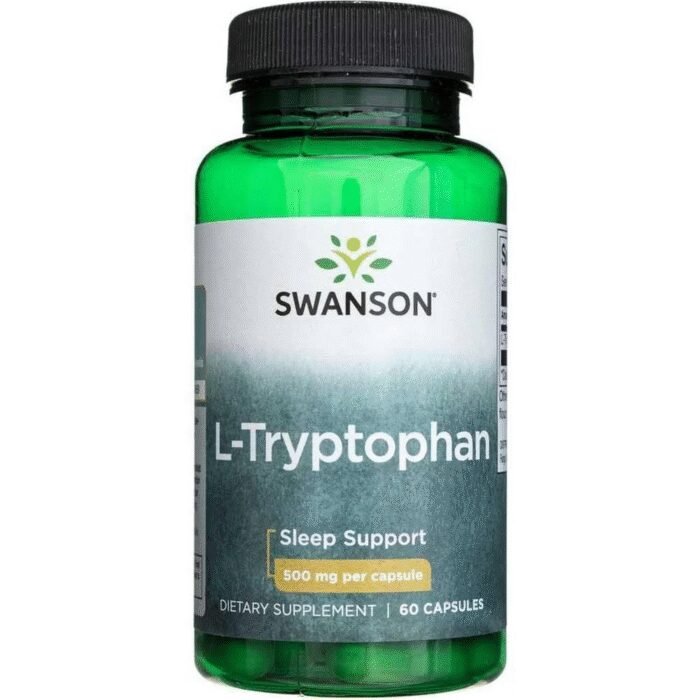 Mejora del sueño – Swanson L-Tryptophan 500mg,