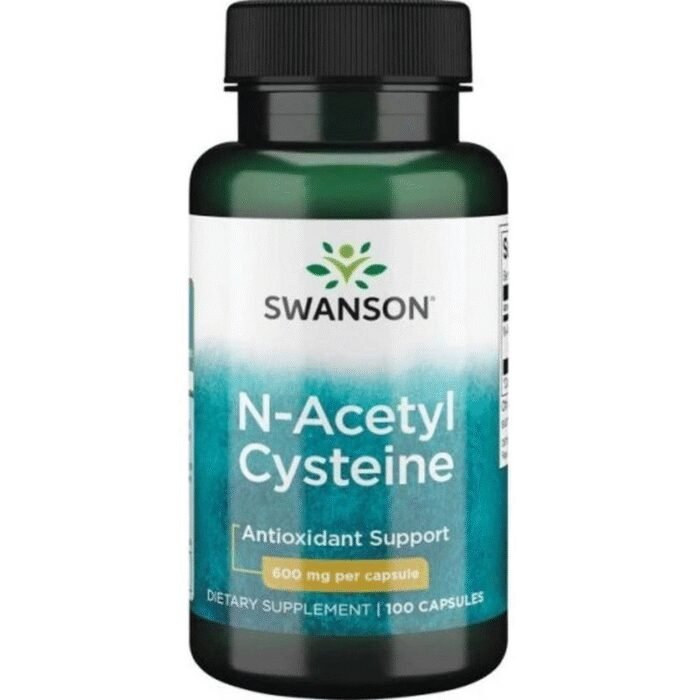 Detoxification Support – SWANSON NAC N-ACETYL CYSTEINE 600MG,