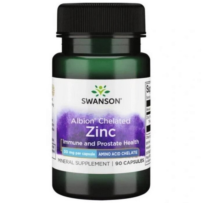 Immune System Support – SWANSON ZINC CHELATE ALBION 30MG,