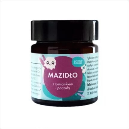 Congestion nasale et gêne respiratoire – Thyme and patchouli ointment, 30 ml. LULLALOVE