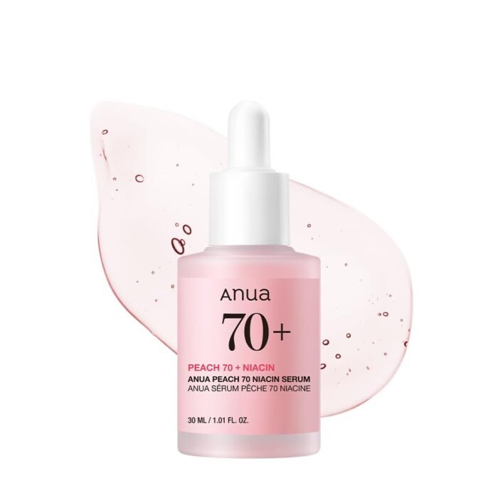 Brightens skin and reduces hyperpigmentation – ANUA Peach 70% Niacin,