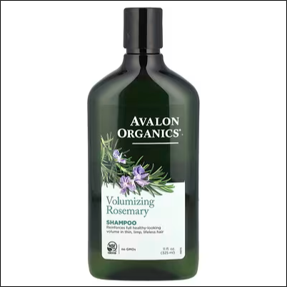 Flat and lifeless hair - Avalon Organics, Volumizing Shampoo, Rosemary, 11 fl oz (325 ml)
