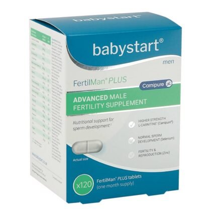 Faible mobilité des spermatozoïdes — BabyStart FertilMan Plus,