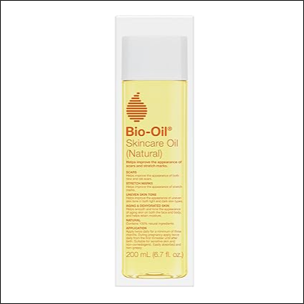 Scars and uneven skin tone – Bio-Oil Natural Skincare Oil, Serum for Scars and Stretch Marks, Face and Body Moisturizer for Dry Skin, Hair Oil, For All Skin Types, 6.7 Oz