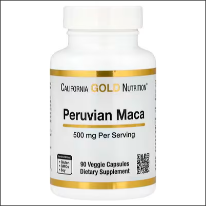 Низкий уровень энергии и усталость – California Gold Nutrition Peruvian Maca 500 mg 90 Veggie Caps