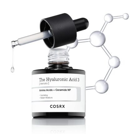 Provides deep hydration – COSRX Pure Hyaluronic Acid 3%,