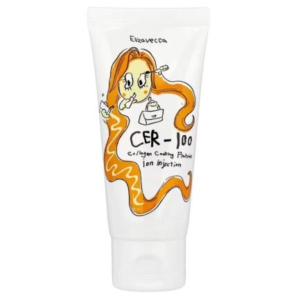 Boosts hair elasticity – CER-100 Collagen,