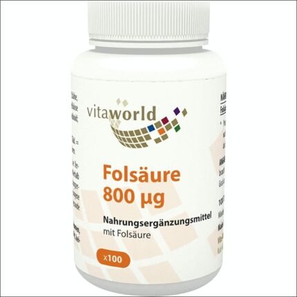 Carence en acide folique - Folic Acid 800 µg Tablets