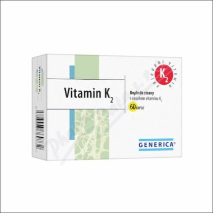 Mauvaise répartition du calcium et fragilité osseuse - Generica Vitamin K2 60 cps
